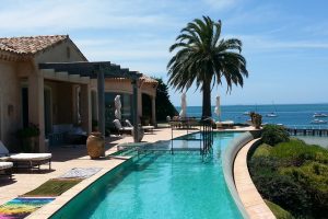 Viewing Platform Over Pool