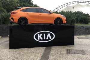 Kia Spotless Stadium Black Acrylic Stage