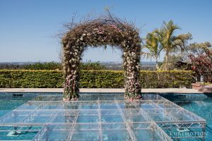 Wedding Arch & Celebrant Clear Acrylic Stage